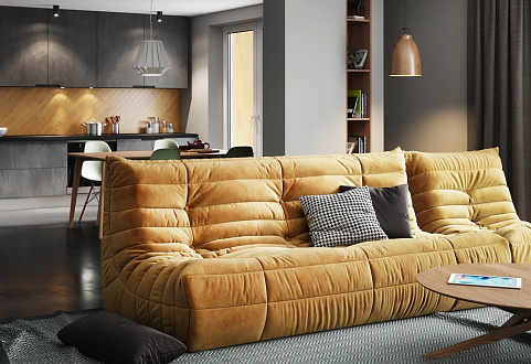 Доставка бескаркасной мебели Гливер